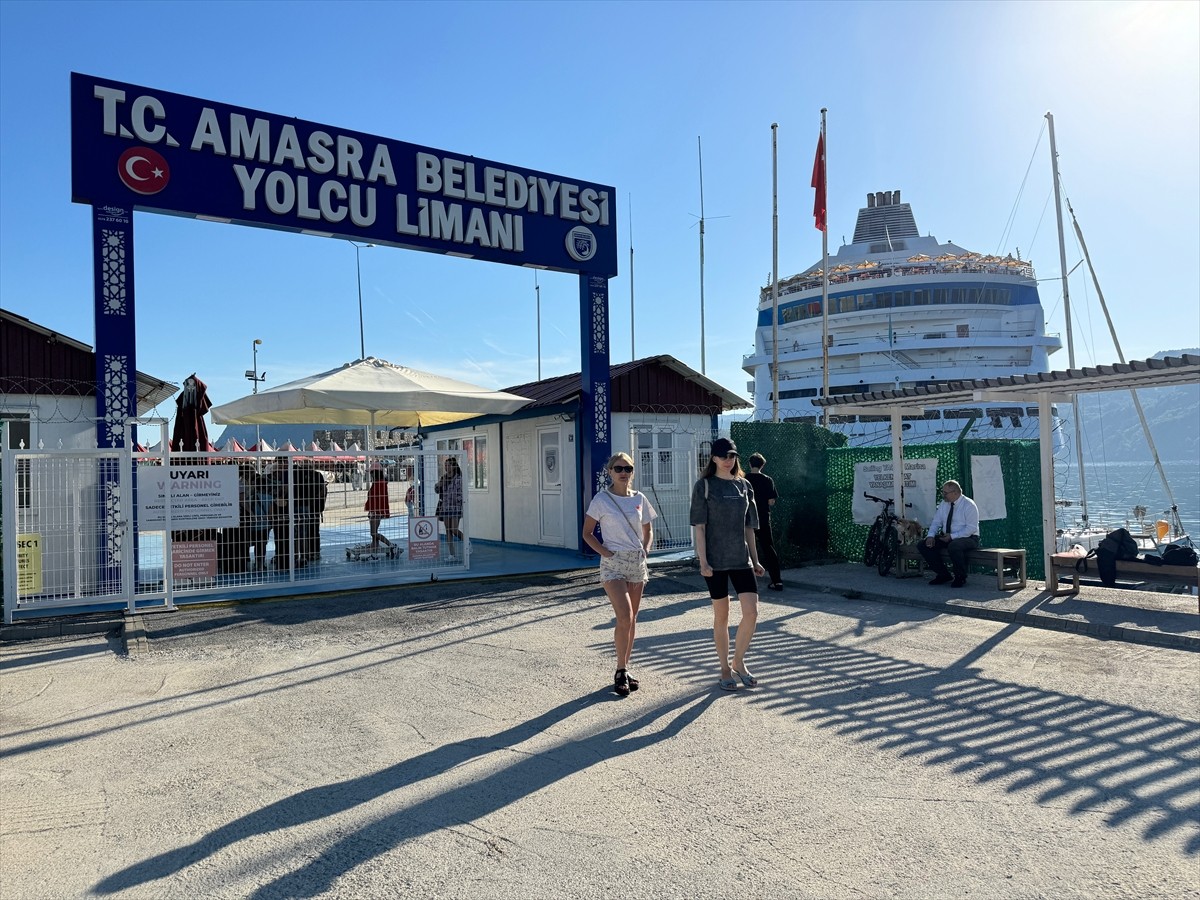 Amasra'ya 55. Seferini Gerçekleştiren Kruvaziyer