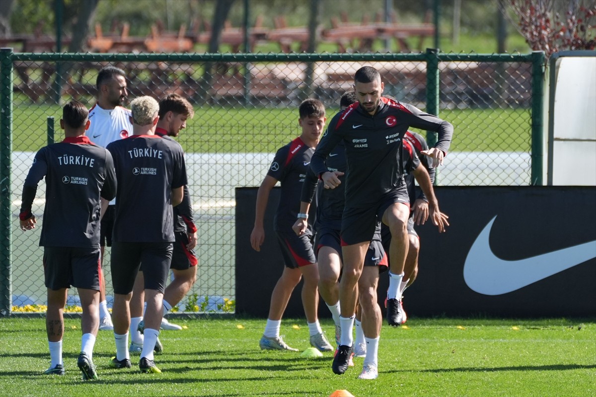 A Milli Futbol Takımı Karadağ Maçına Hazır