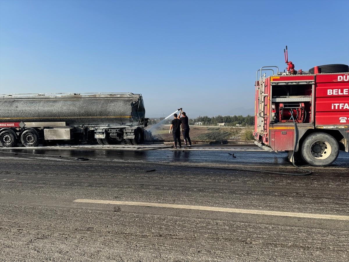 Osmaniye'de Tanker Kazası: İki Tanker Birbirine Çarptı