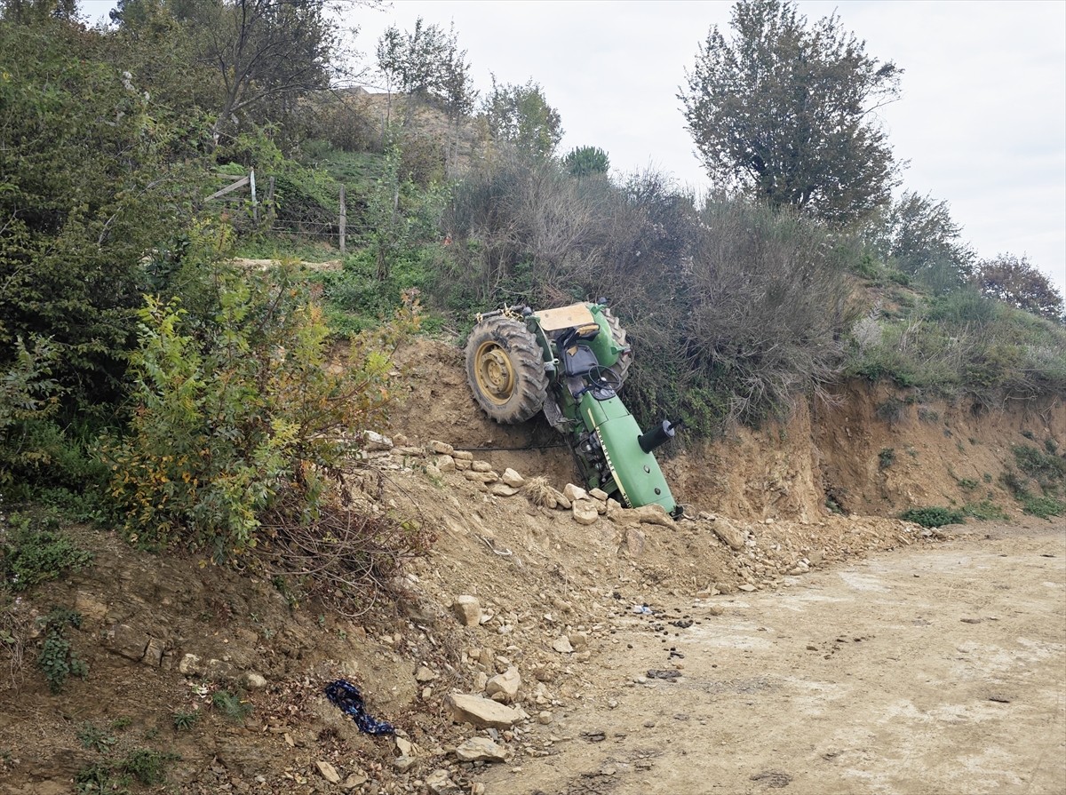 Samsun'da Traktör Kazası: Sürücü Ağır Yaralandı