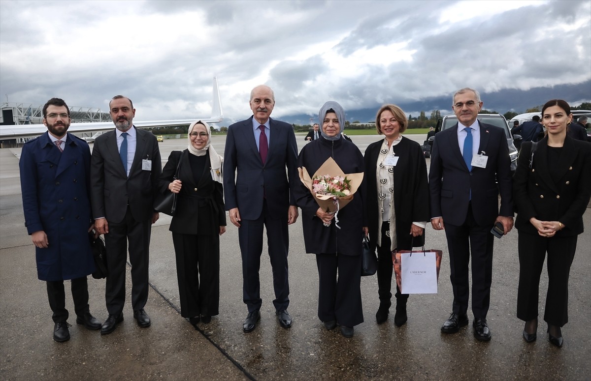 TBMM Başkanı Numan Kurtulmuş, Cenevre'deki PAB Genel Kuruluna Katıldı