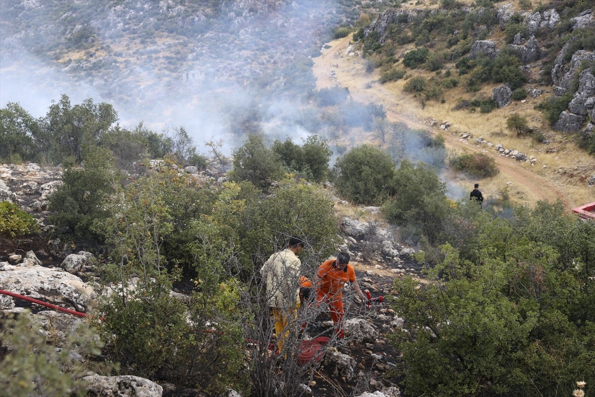 Gaziantep'te Orman Yangınına Hızlı Müdahale