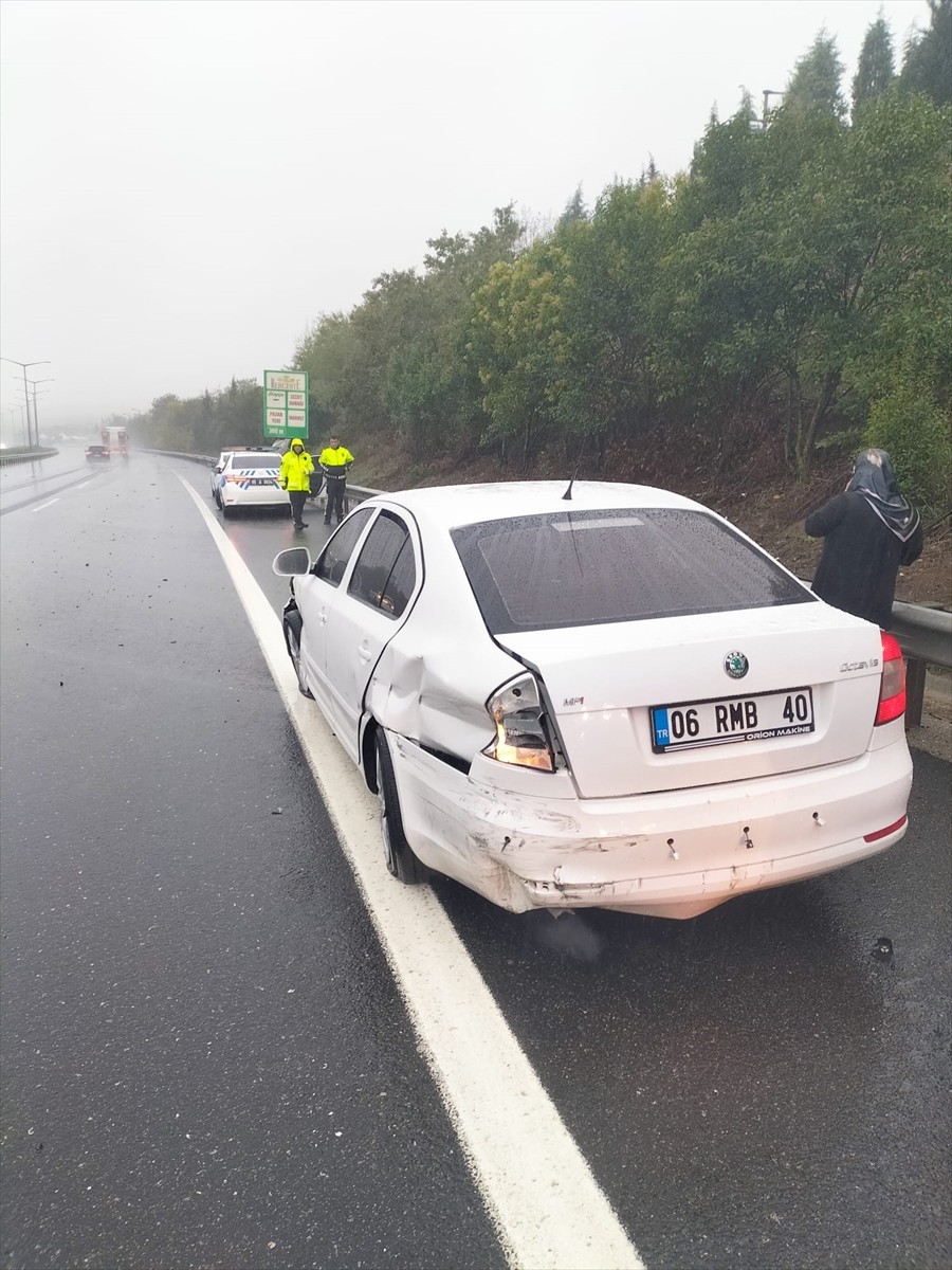 Anadolu Otoyolu'nda Talihsiz Kaza