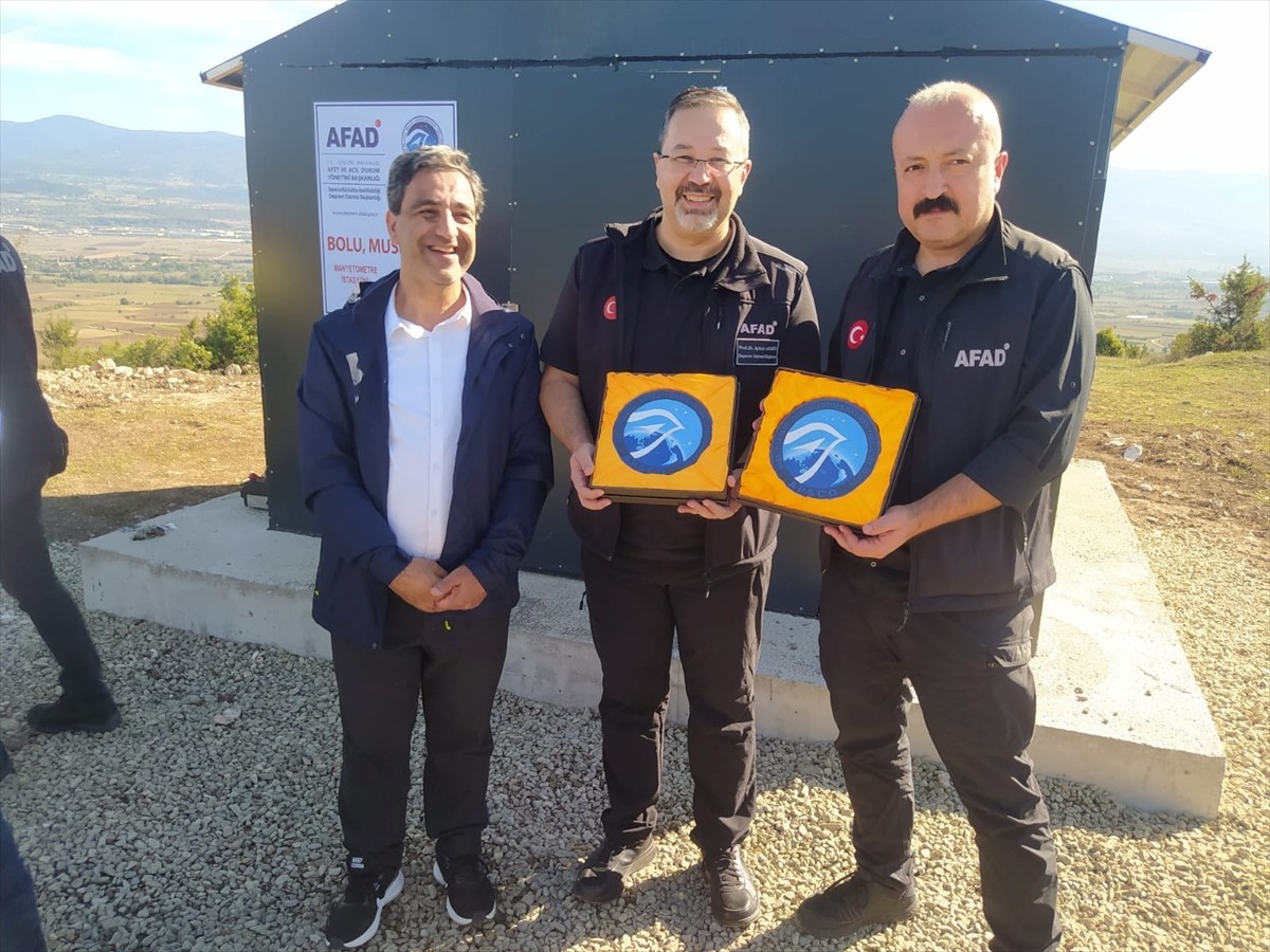 Bolu'da Manyetometre ile Sismik Gözlem İstasyonu Kuruldu