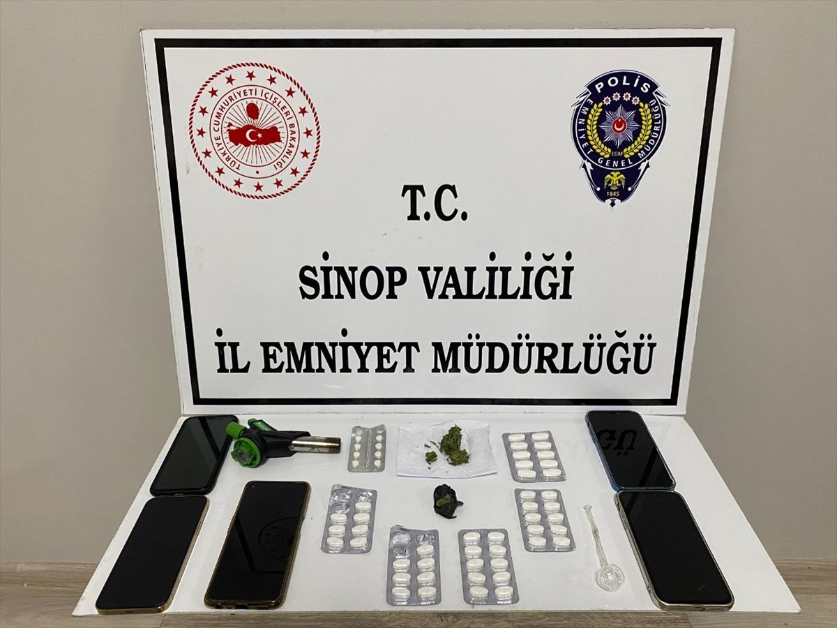 Sinop'ta Uyuşturucu Operasyonu: 5 Şüpheli Yakalandı