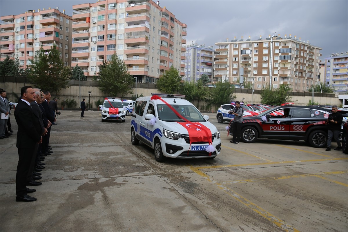 Diyarbakır'a 50 Yeni Emniyet Aracı Tahsis Edildi