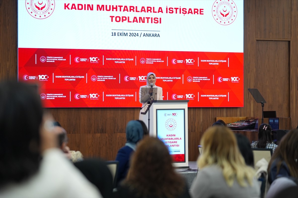 Bakan Göktaş'tan Kadın Muhtarlara Destek Mesajı