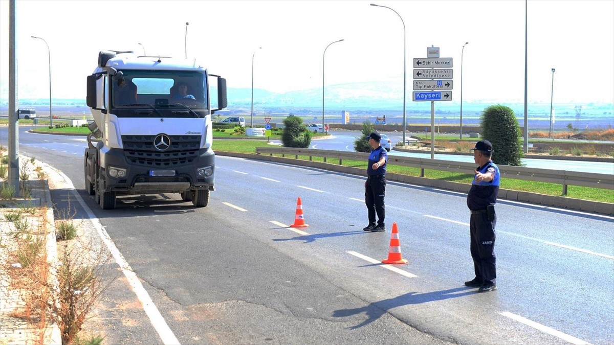 Kahramanmaraş'ta Beton Mikserine Cezası