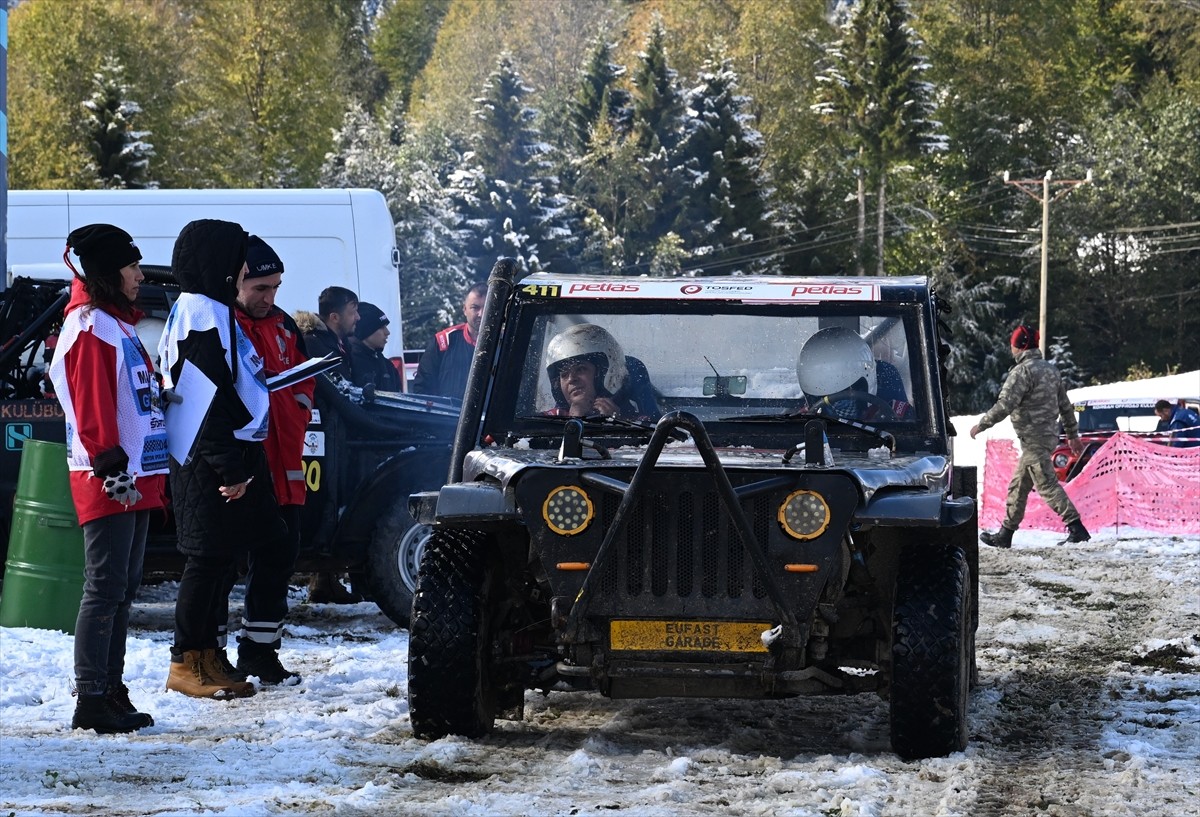 Trabzon'da Off-Road Şampiyonası'nda Mukavemet Etabı Gerçekleşti