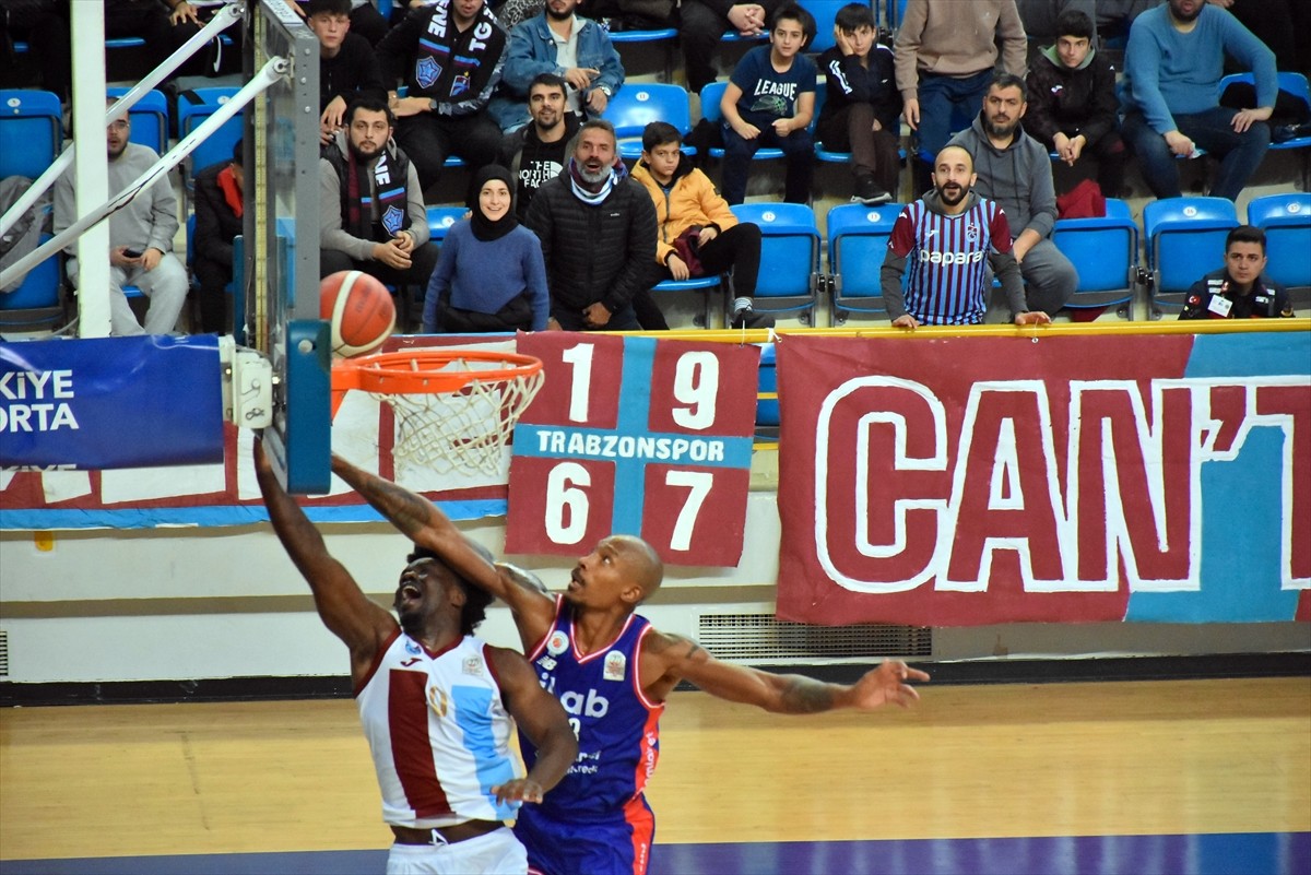 Trabzonspor, iLab Basketbol'u Yenerek Galibiyet Serisini Sürdürdü