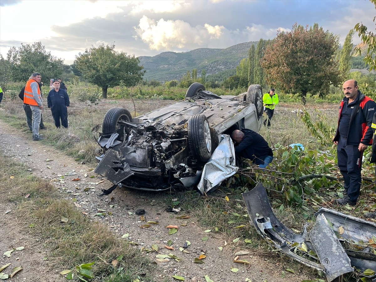 Amasya'da Otomobil Kazası: 1 Ölü, 2 Yaralı