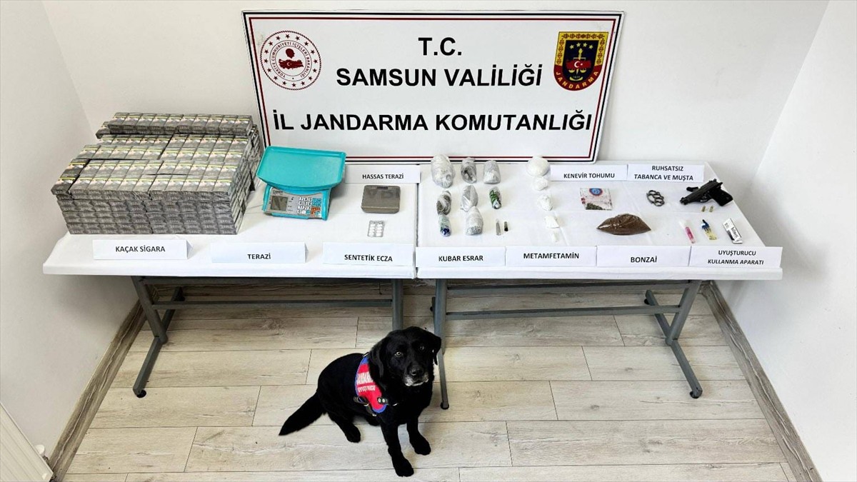 Samsun'da Uyuşturucu Operasyonu: 'Tahra' İle Yakalananlar