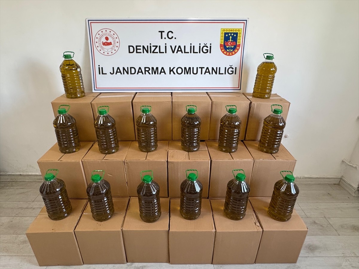 Denizli'de Sahte Zeytinyağı Operasyonu: 630 Litre Ele Geçirildi