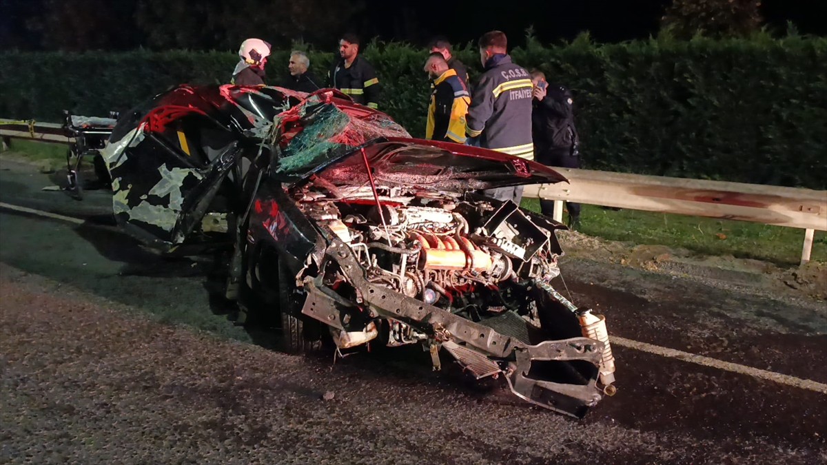 Tekirdağ'daki Trafik Kazası: 1 Ölü, 1 Yaralı