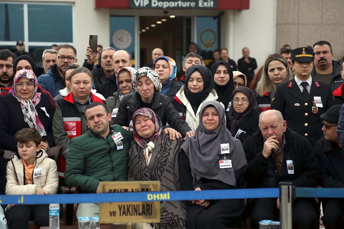 Samsun'a Şehit Naşı Getirildi