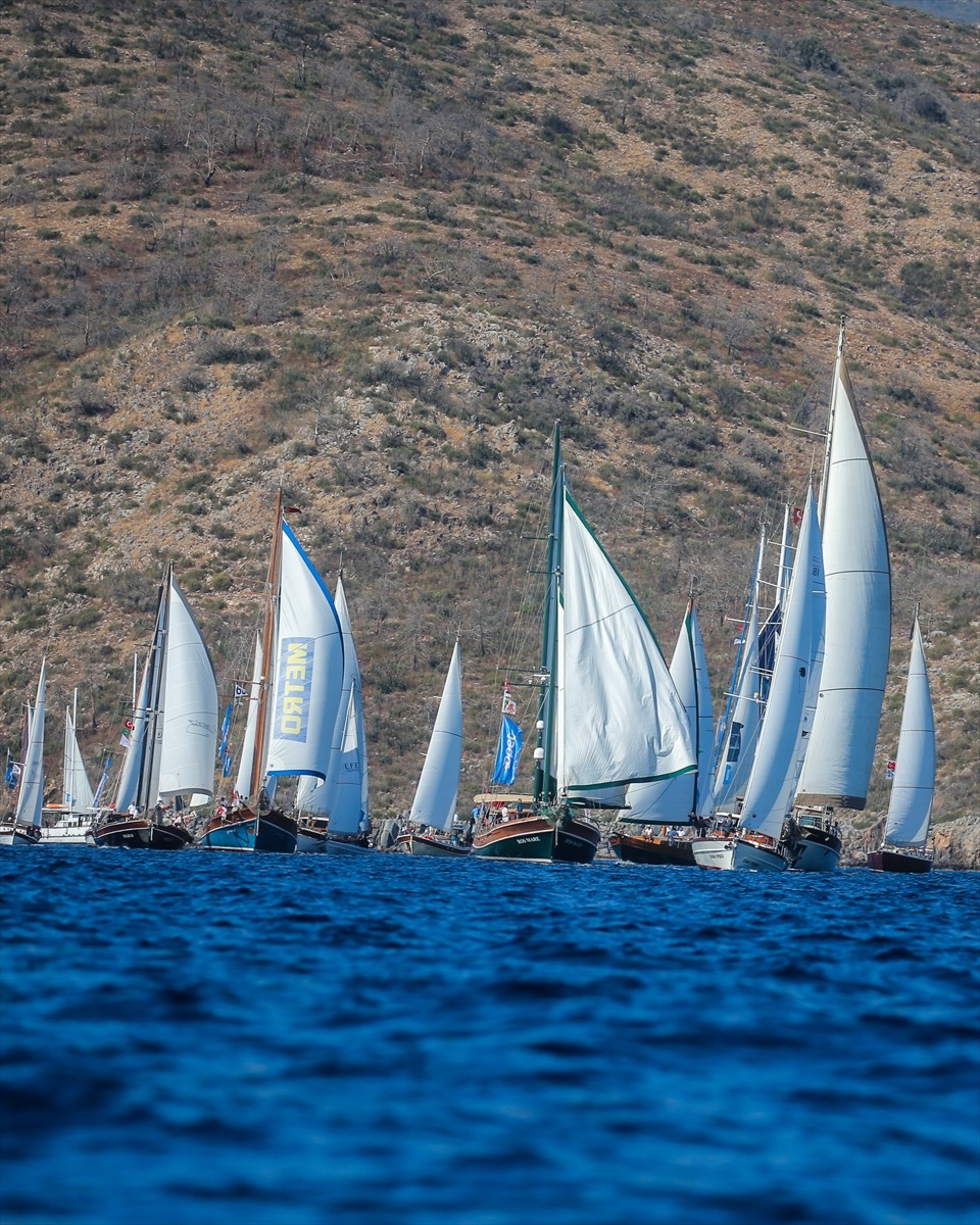 Bodrum'da 'Kazanmaya Yelken Aç' Temalı Yelken Yarışları