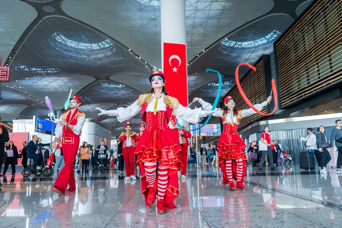 İstanbul Havalimanı'nda Cumhuriyet Bayramı Coşkusu