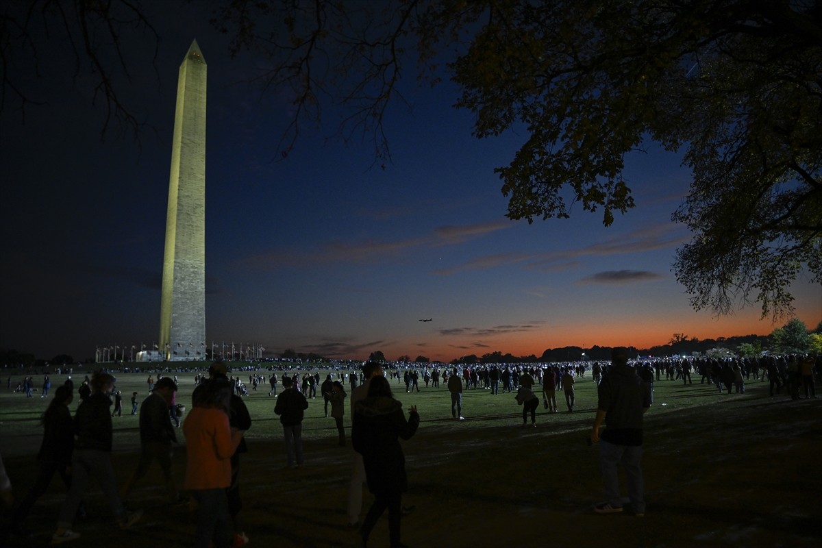 Harris'in Washington Mitinginde Gazze Protestosu