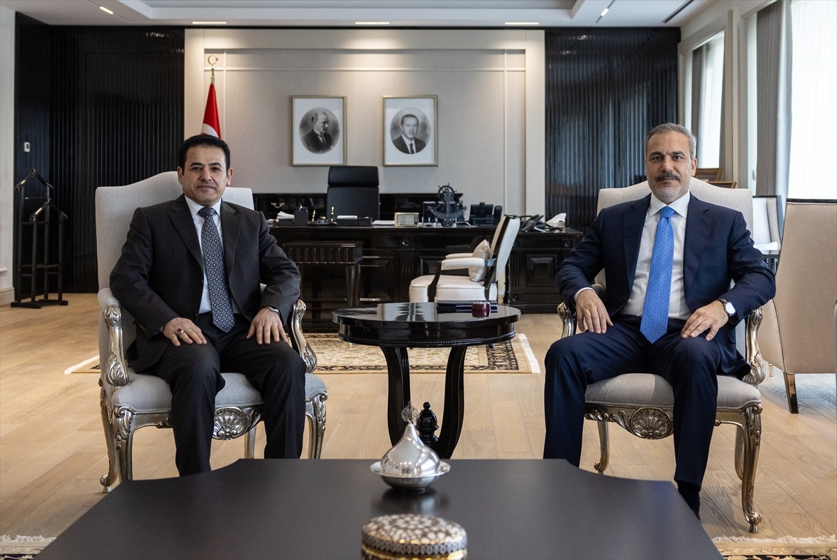 Dışişleri Bakanı Fidan Iraklı Mevkidaşı Araci'yi Ağırladı