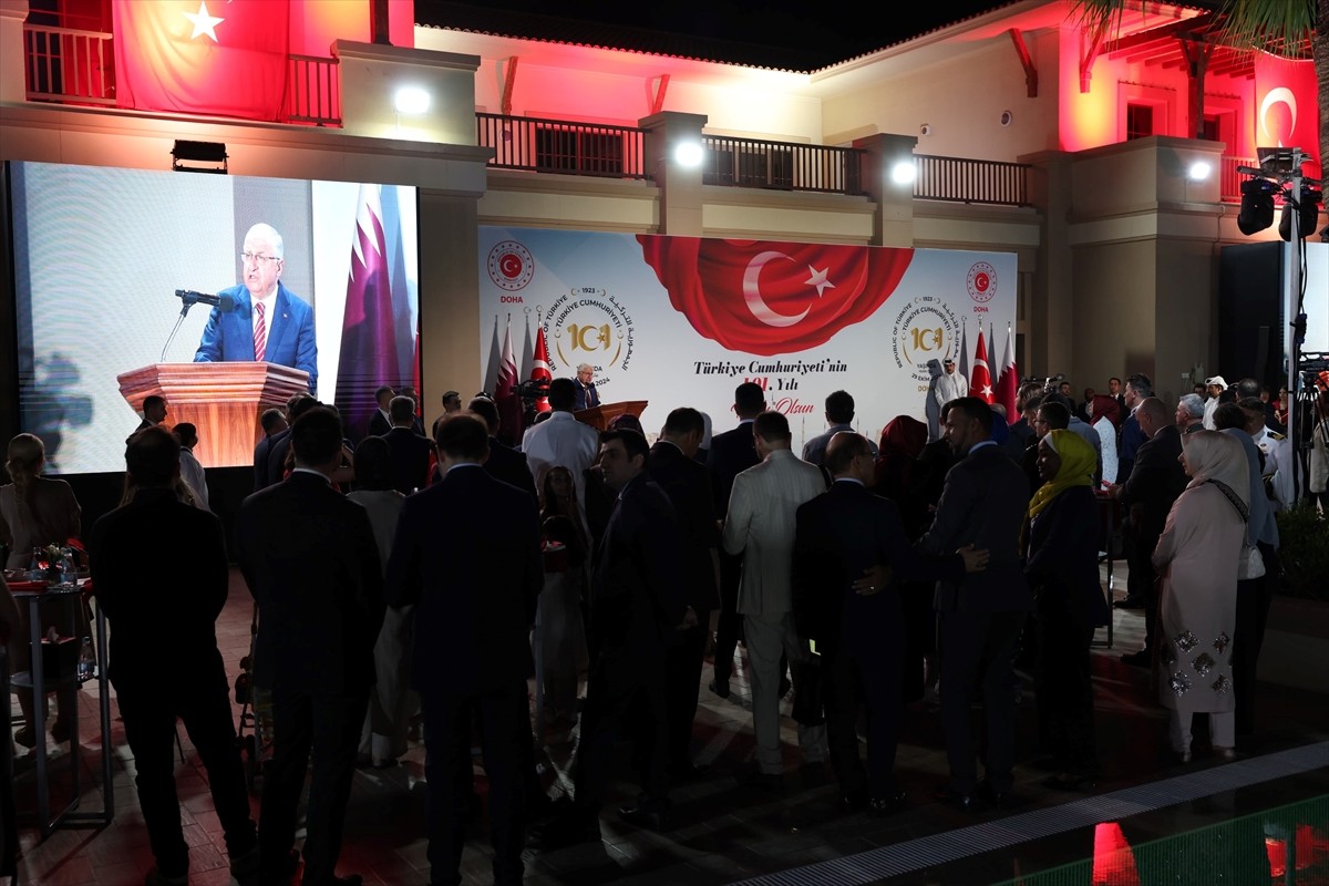 Bakan Yaşar Güler'in Katar'daki 29 Ekim Konuşması