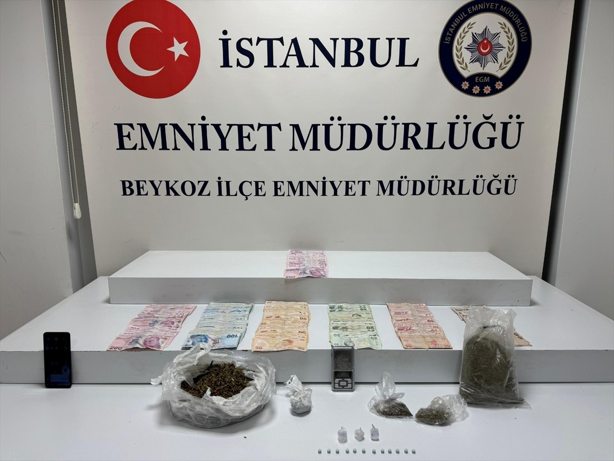 Beykoz'da Uyuşturucu Operasyonu: 5 Şüpheli Yakalandı