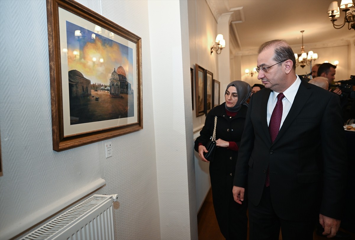 Ankara'da 'Şehrim Kudüs' Resim Sergisi Açıldı