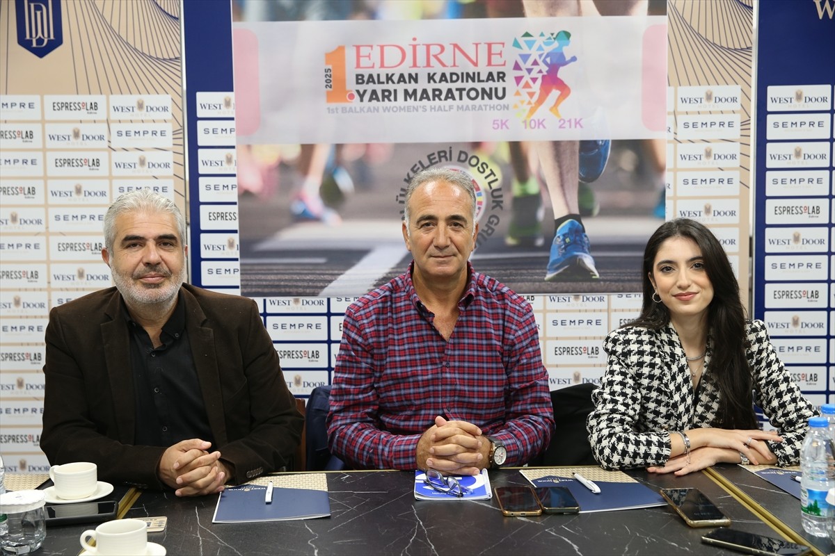 Edirne'de Kadınlar İçin Yarı Maraton Heyecanı