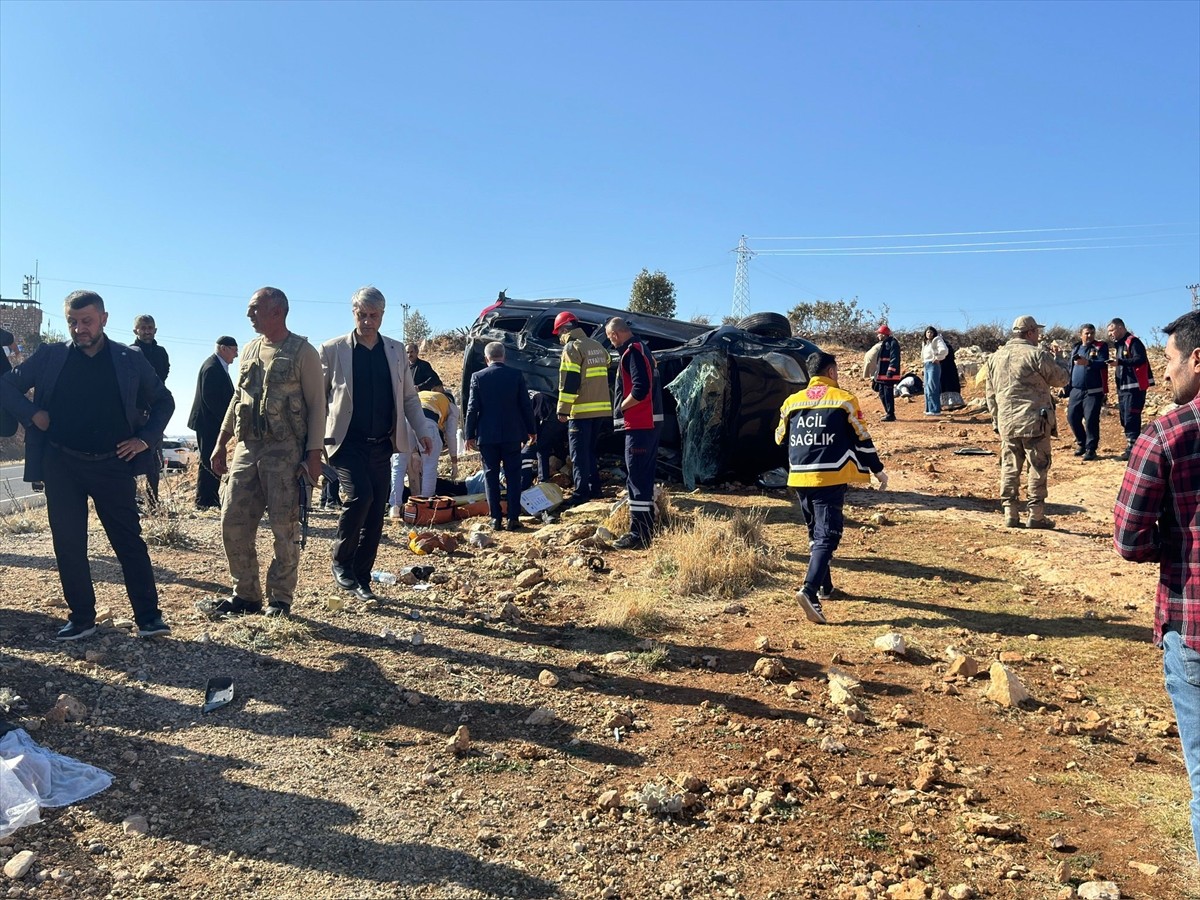 Mardin'de Trajik Trafik Kazası: 3 Ölü, 5 Yaralı