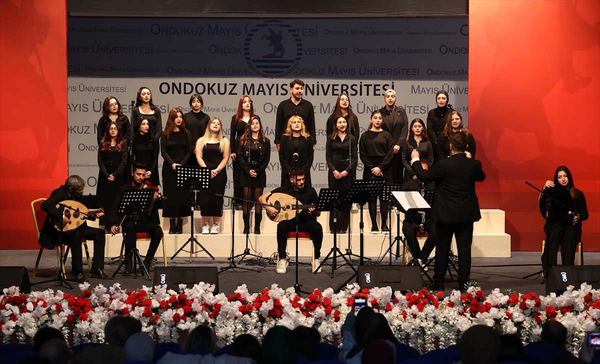 Samsun'da 'Atatürk'ün Sevdiği Şarkılar' Konseri Düzenlendi