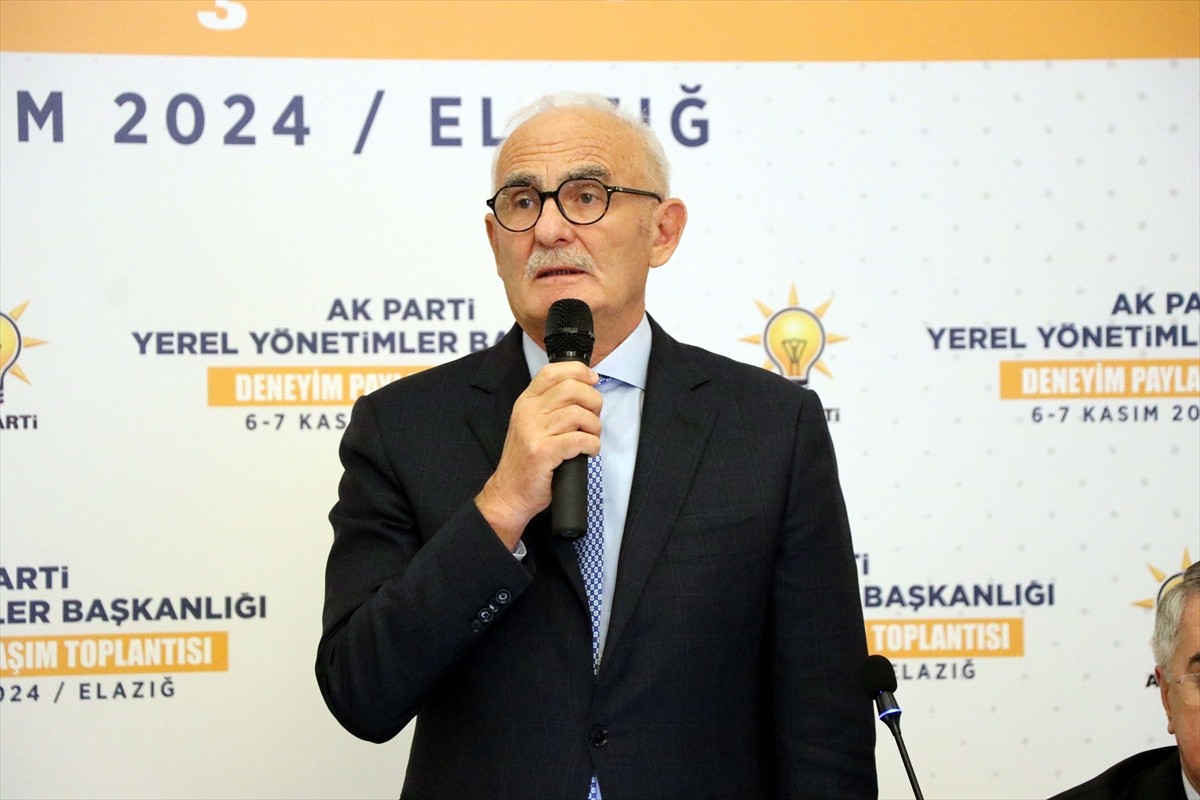 AK Parti Genel Başkan Yardımcısı Yılmaz Elazığ'da Hizmet Vurgusu Yaptı