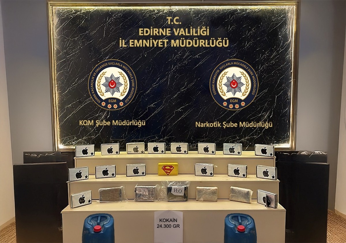 Edirne'de Tırda Büyük Kokain Ele Geçirildi