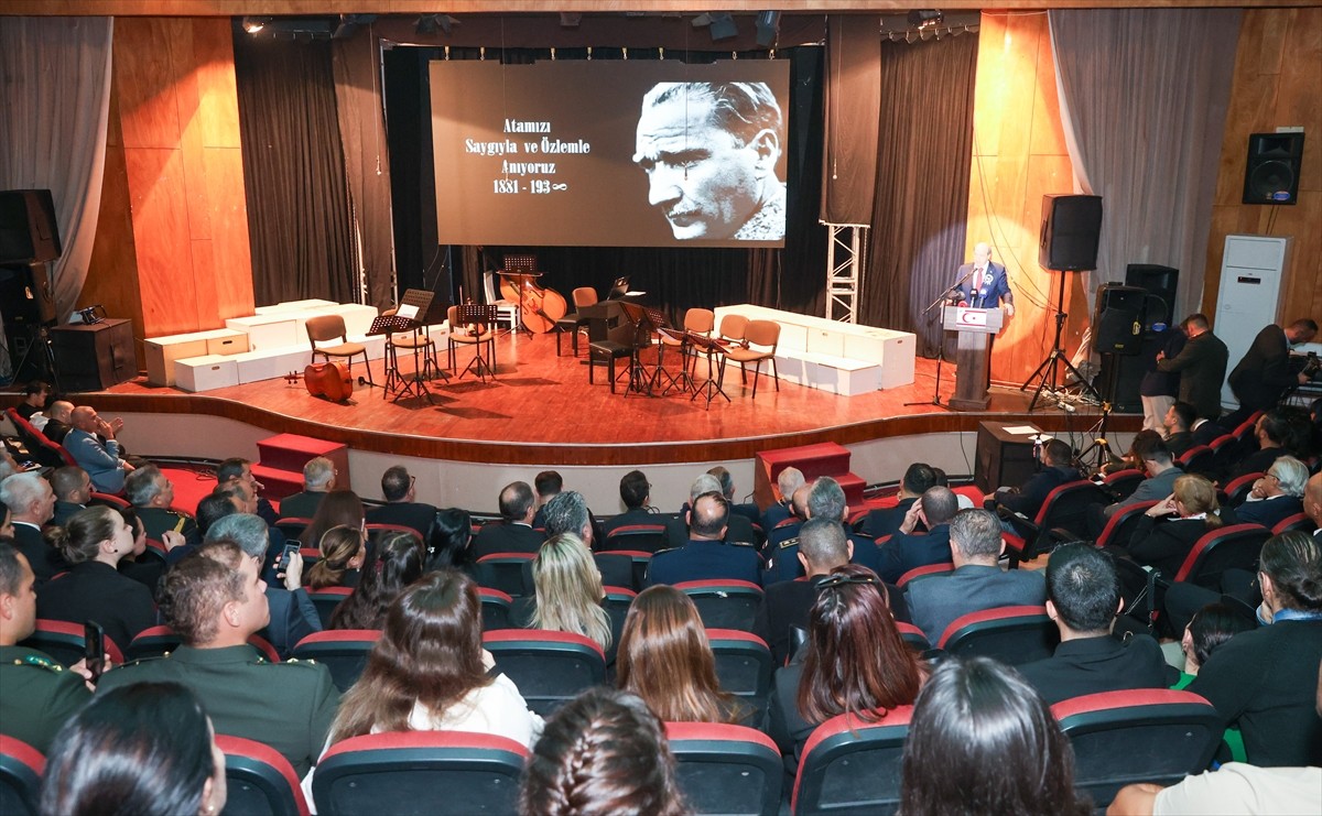 KKTC'de Atatürk'ü Anma Törenleri Gerçekleştirildi