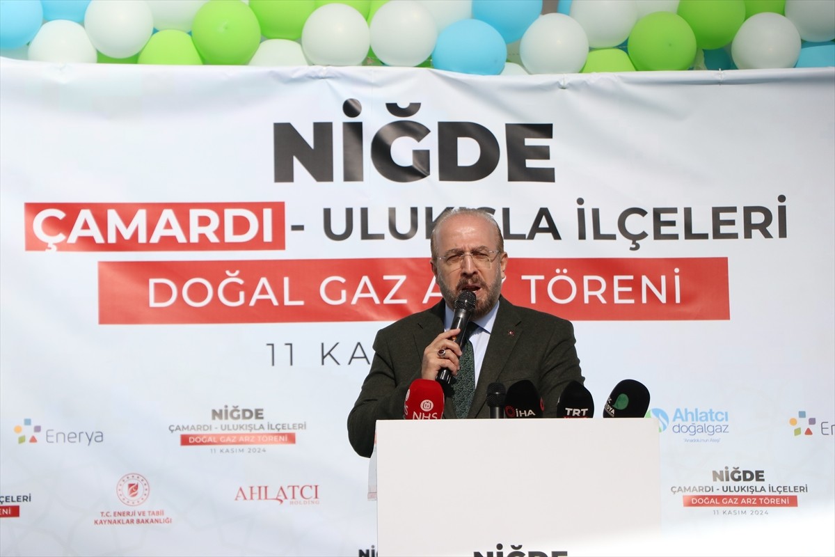 Niğde'de Doğal Gaz Töreni: Kullanım Miktarındaki Artışa Dikkat