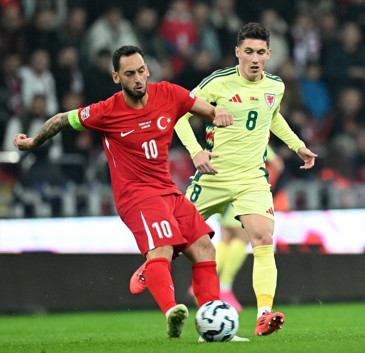 UEFA Uluslar Ligi'nde Galler ile 0-0 Beraberlik