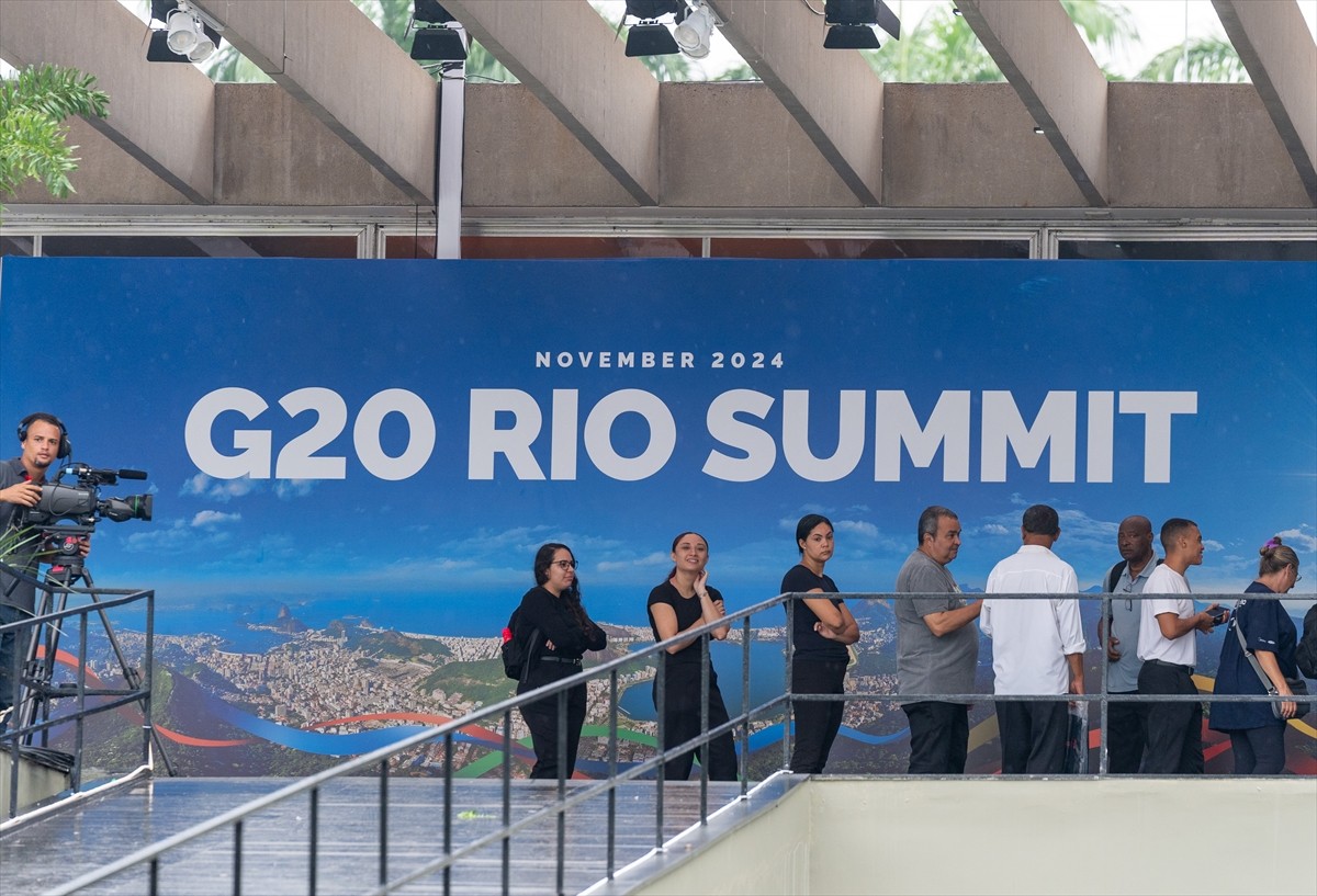 G20 Liderler Zirvesi Rio de Janeiro'da Başlıyor