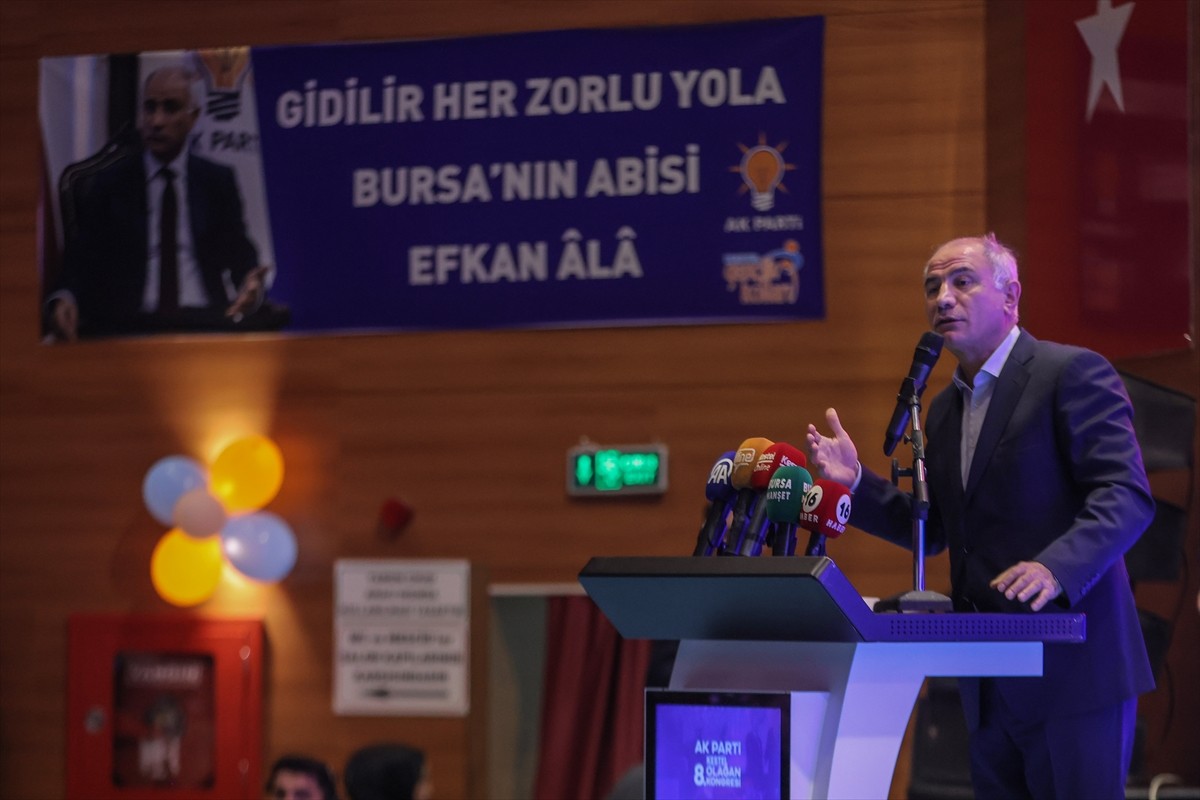 AK Parti Kestel Kongresi'nde Efkan Ala'nın Konuşması