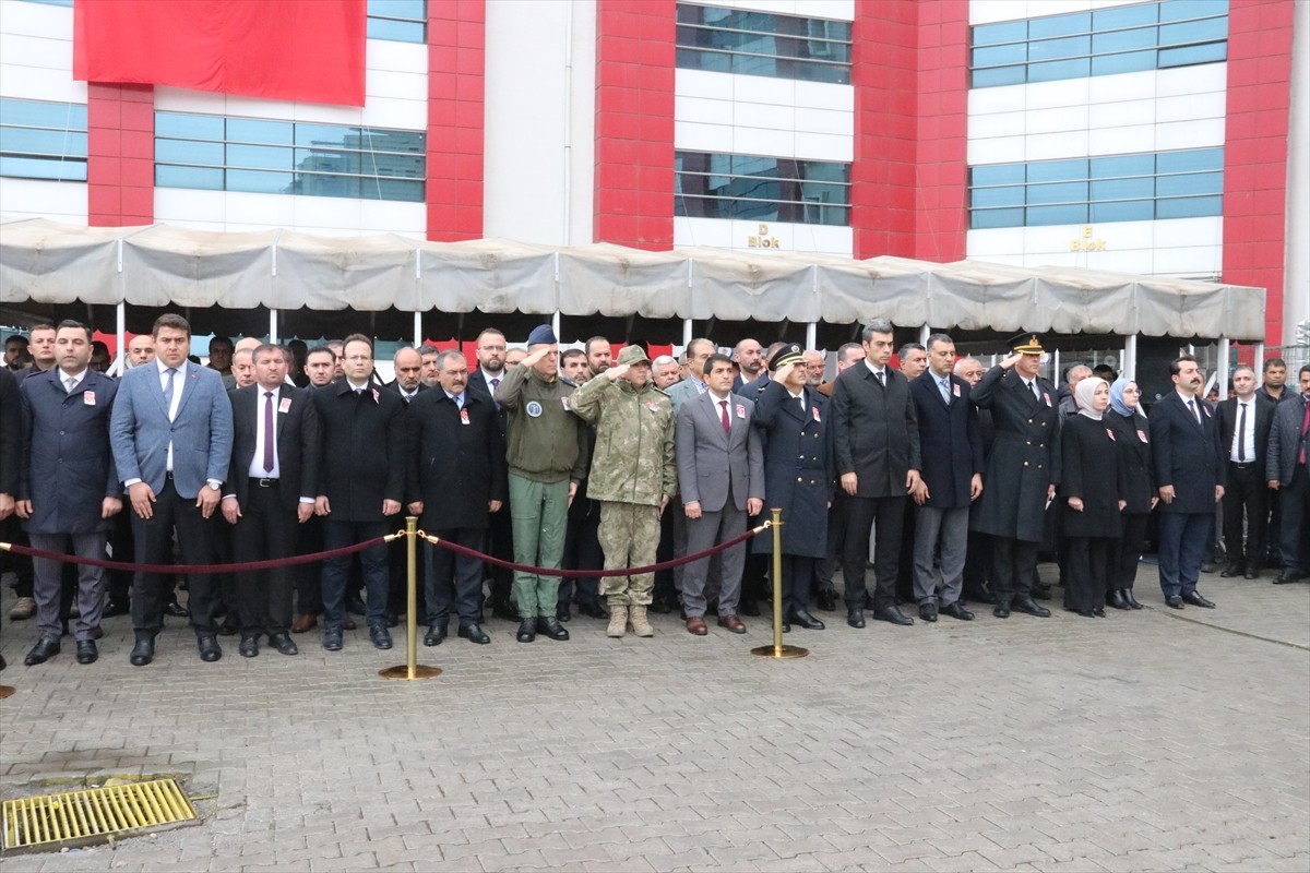 Malatya'da Şehit Polis Memuru İçin Tören Düzenlendi