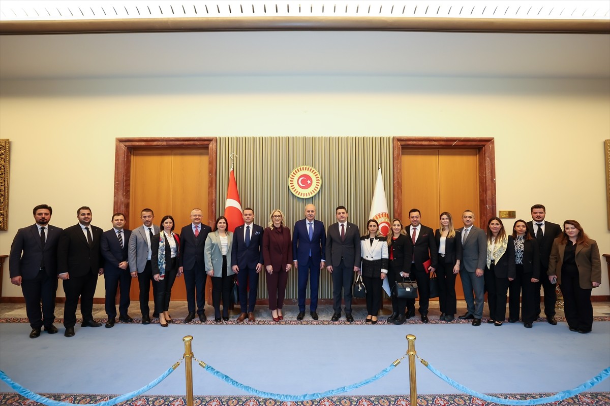 TBMM Başkanı Kurtulmuş, EGİAD Yönetim Kurulu'nu Ağırladı