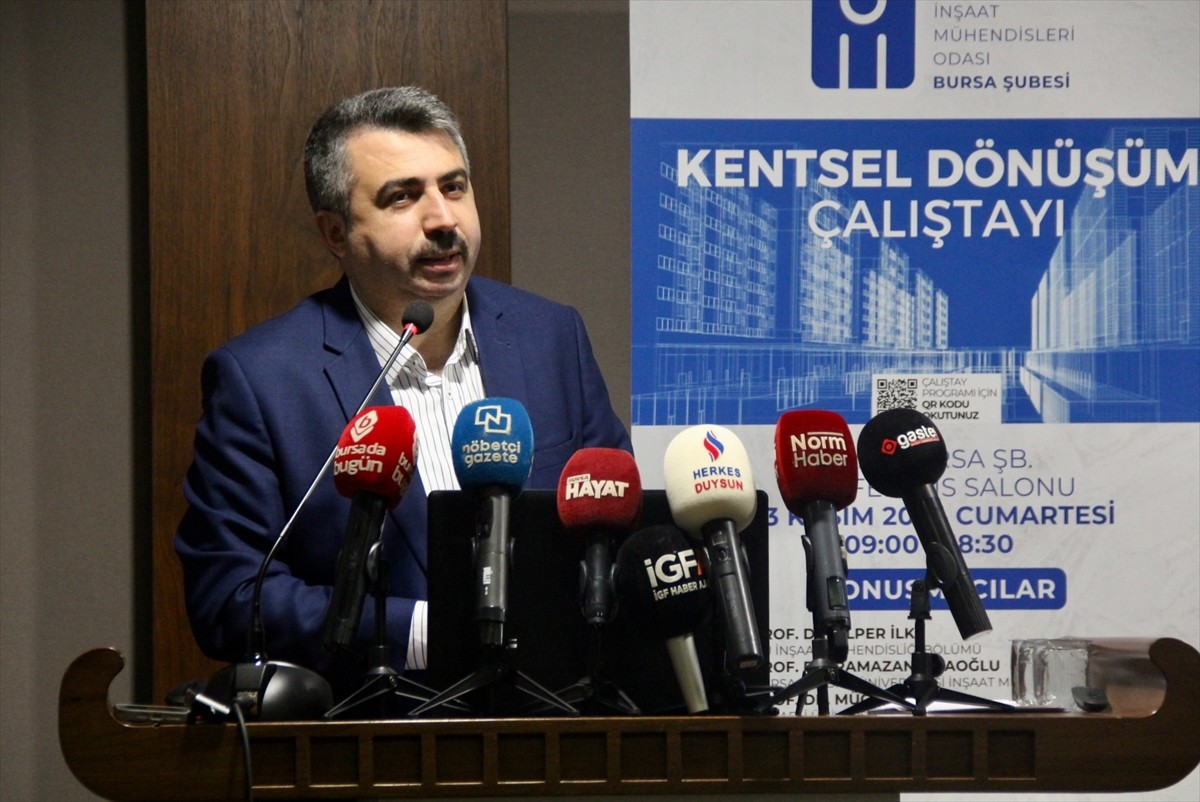 Bursa'da Kentsel Dönüşüm Çalıştayı Başladı