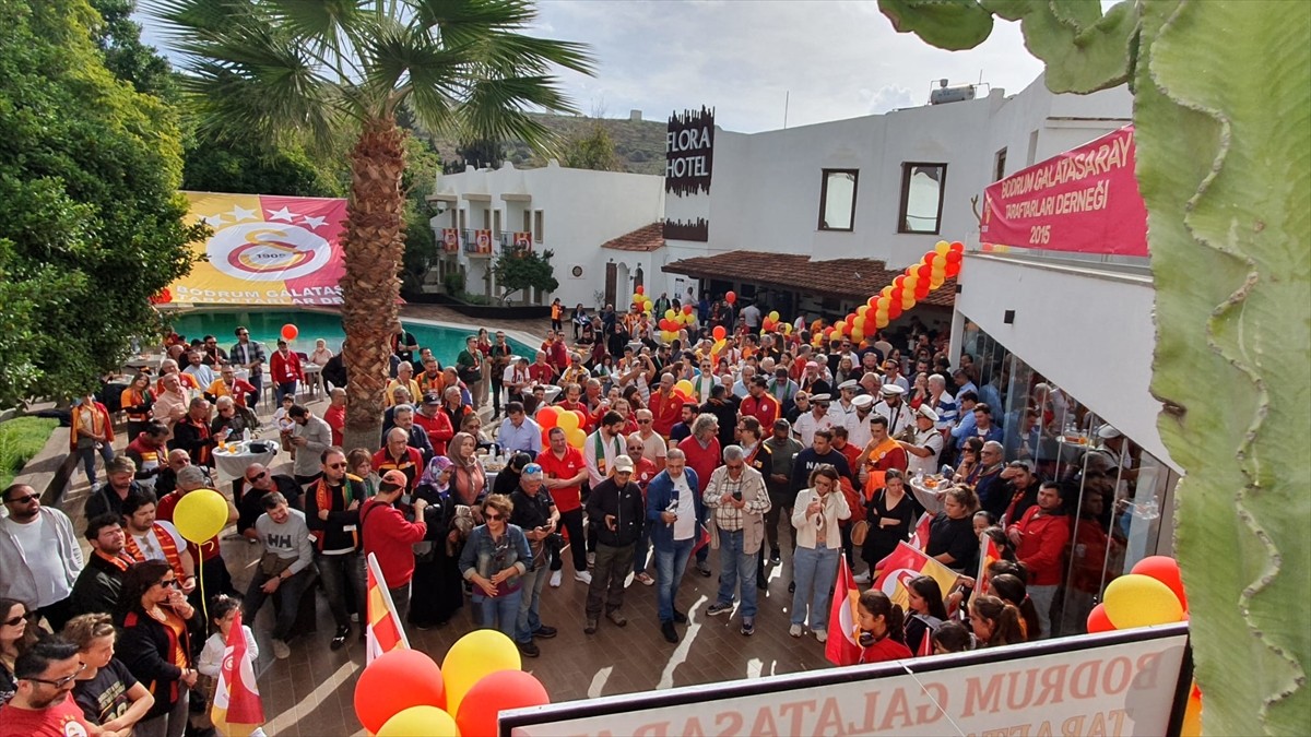 Bodrum'da Galatasaray Taraftarları Lokali Hizmete Girdi