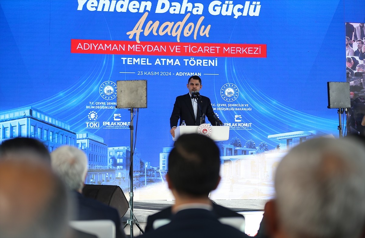 Bakan Kurum'dan Adıyaman'da Deprem Süreci Ağırlıklı Açıklamalar