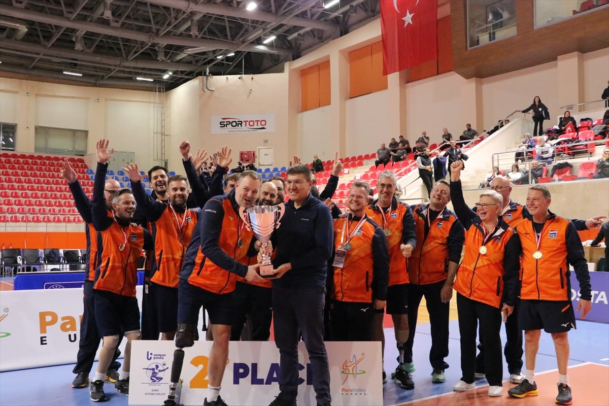 Oturarak Voleybol Erkek Milli Takımı Avrupa Şampiyonu