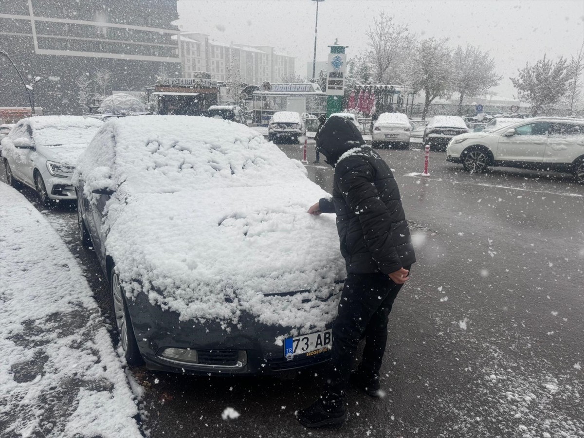 Bingöl ve Şırnak'ta Kar Yağışı 29 Yerleşim Yolu Kapandı