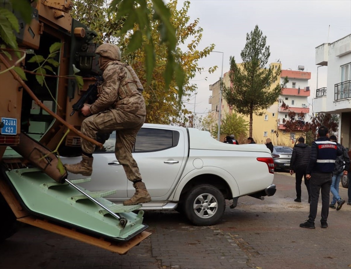 Batman'da Terör Operasyonu: 4 Şüpheli Yakalandı