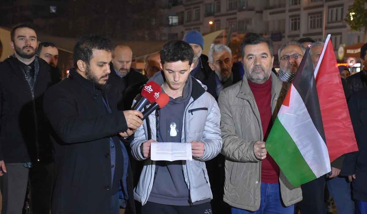 Ordu'da Gazze ve Savaş Bölgelerine Destek Etkinliği