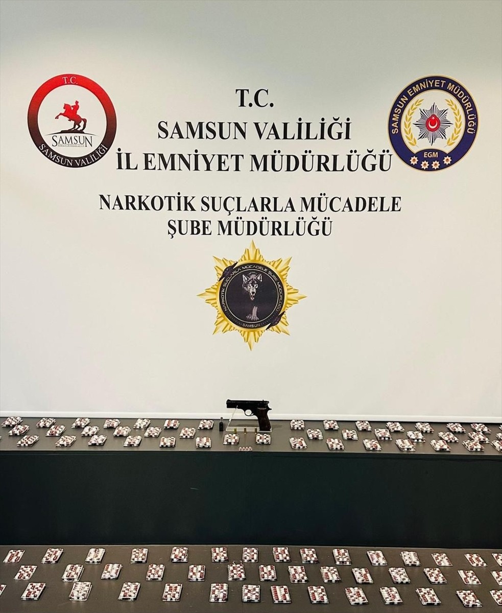 Samsun'da Uyuşturucu Operasyonu: 3 Gözaltı