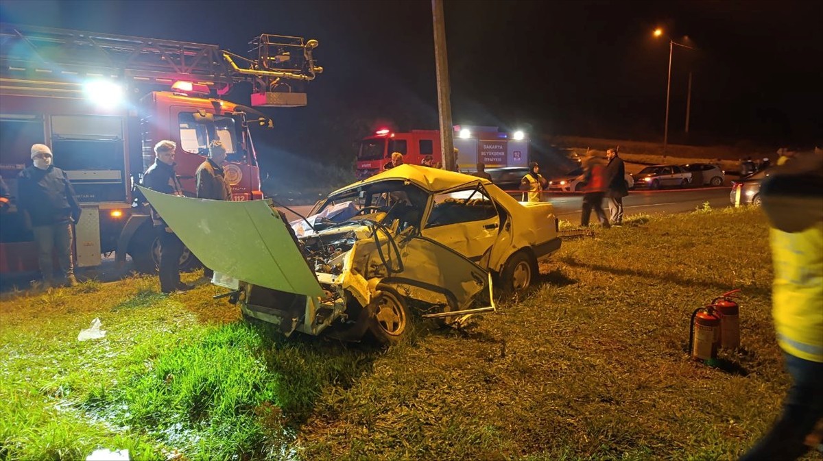 Sakarya'daki Trafik Kazasında Sürücü Tutuklandı