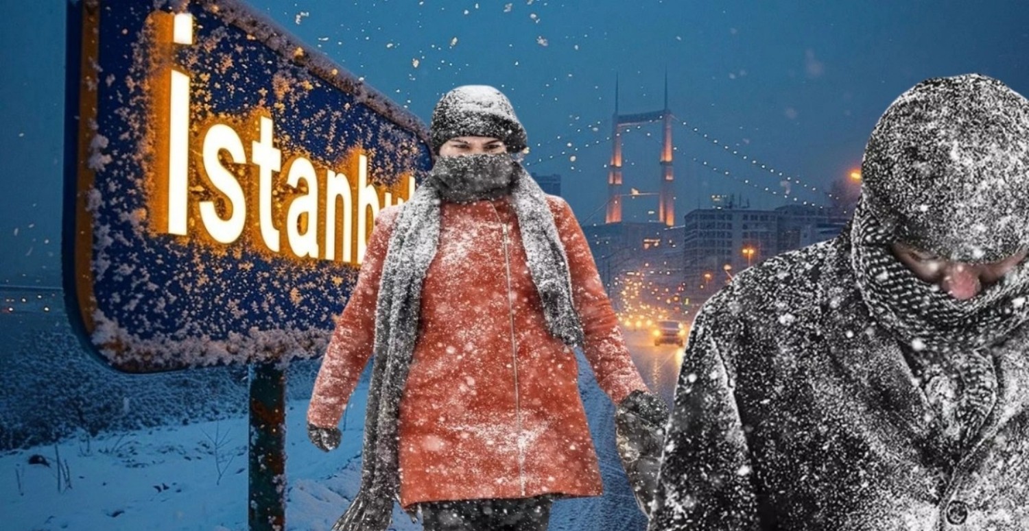 Soğuk hava İstanbul'u esir aldı!