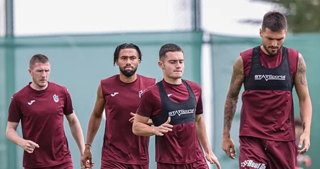 Trabzonspor günün ilk çalışmasını gerçekleştirdi