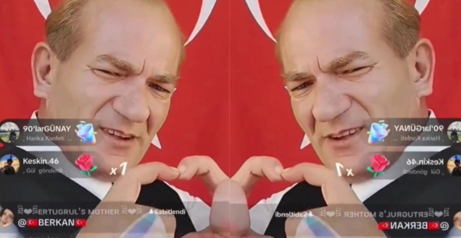 Atatürk'e benzeyen adam TikTok'tan 1 milyon TL bağış topladı!